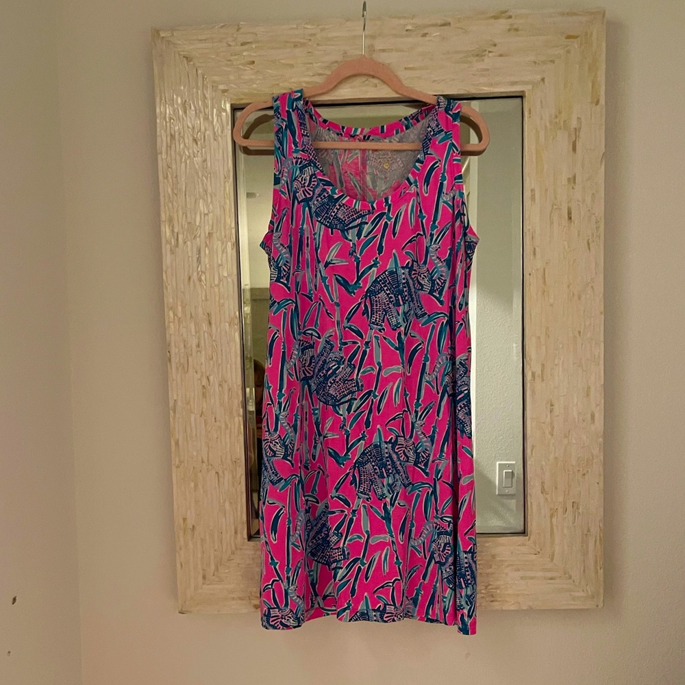 Lilly Pulitzer tank dress in 100% Pima cotton